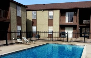 Texan Terrace pool side